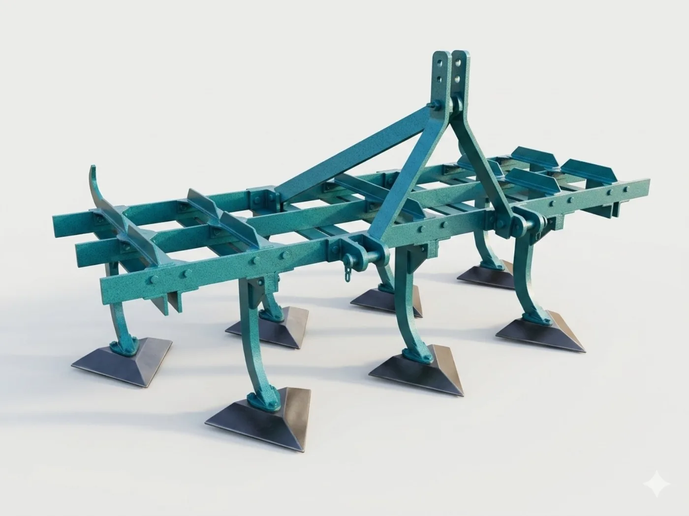 Yuvraj Industries tractor cultivator with curved tines